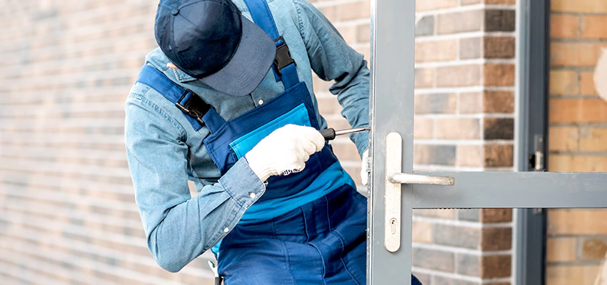 Pivot Storefront Door Locks Installation in El Monte, California