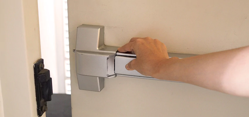 Roller Gate Panic Bar Installation in El Monte, California
